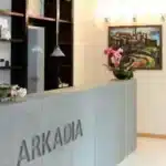 Az Árkádia Pécs Hotel recepciója